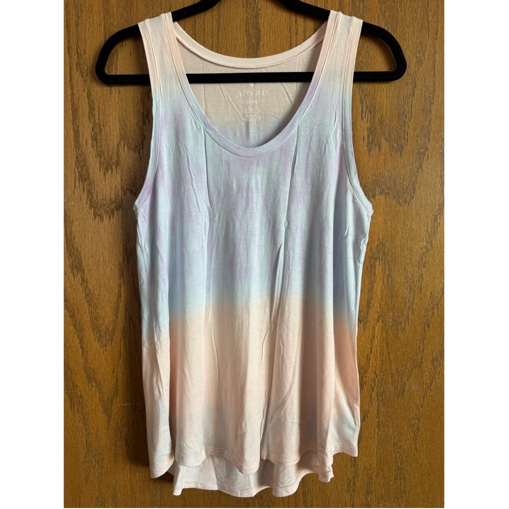 Multicolor Tie-Dye Tank Top